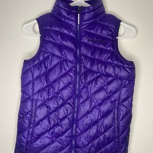 Kids Columbia puffer vest.
